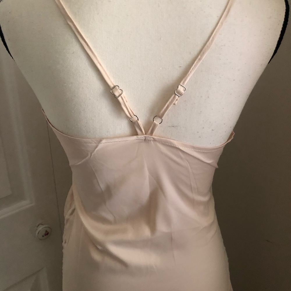 Nude Peach Evening Gown - Picture 8 of 12